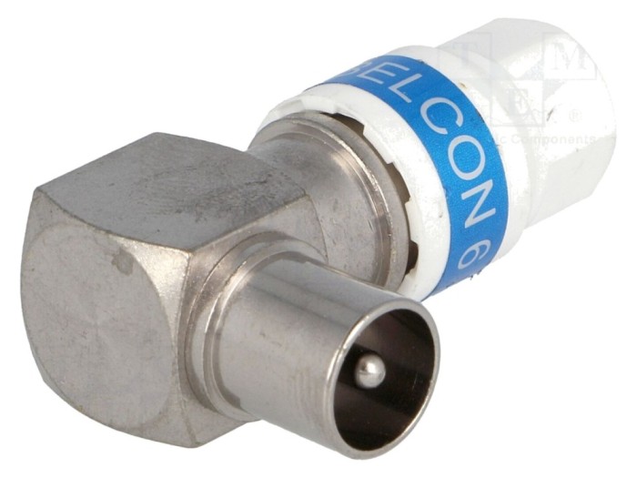 Conector coaxial 9,5mm pe cablu