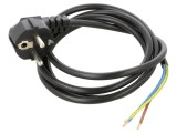 Cablu Alimentare 3x0,75mm2 PVC Ștecăr Unghiular CEE 7/7