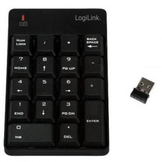 Tastatura numerica wireless Logilink ID0120 (Negru)