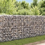 vidaXL Coș gabion, 120 x 30 x 100 cm, oțel galvanizat 142539