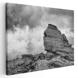 Tablou Sfinxul din Muntii Bucegi Romania 1543 Tablou canvas pe panza CU RAMA 80x120 cm