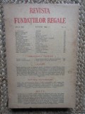Revista Fundatiilor Regale Anul XII AUGUST 1945 Nr. 8