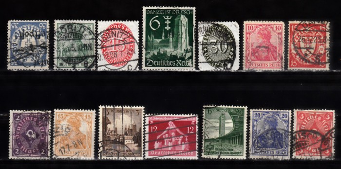 A7 T4 21 - Timbre foarte vechi - Germania