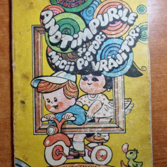 carte pentru copii - anotimpurile si micii pictori vrajitori - din anul 1986