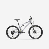 Bicicletă MTB ST 900 S 27,5&quot; Gri-Galben, Rockrider