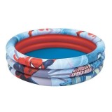 Piscina gonflabila pentru copii, rotunda, 122x30 cm, Bestway Spider-Man, Multicolor, Rotund, Strend Pro