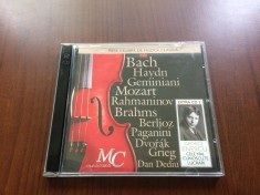 various cd 1 piese celebre de muzica clasica / george enescu &lrm;cd 2 cele mai cunoscute lucrari dublu disc 2 cd discuri muzica clasica romantica NM