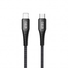 Cablu Joyroom MFI Pentru USB Typ C - Lightning 2,1A 1,2m Czarny (ST-C04 1,2M Negru) ST-C04 1,2M BLACK