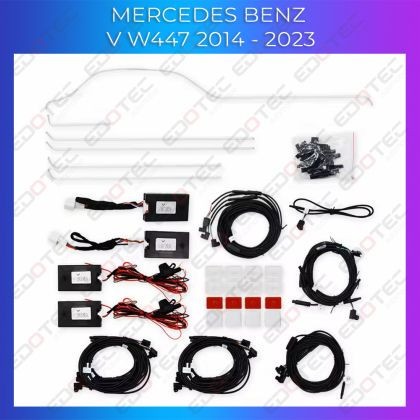 Lumini Ambientale Mercedes Benz V Klass W447 set complet usi si bord control din telefon sau sistemul original AMB-ME-W447 CarStore Technology