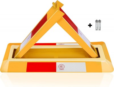 Blocator parcare triunghiular Danubewd Tools&amp;reg;, manual, metal, Galben foto