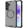 Husa MagSafe pentru Samsung Galaxy A55 5G A556, Techsuit, HoneyComb Shield, Neagra
