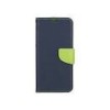 Husa Flip tip carte iPhone 14 Pro albastru-lime