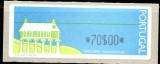 PORTUGALIA 1991, ATM Arhitectura, serie neuzata, MNH