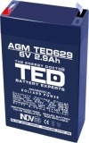 Accu.Pb.6V 2.9Ah TED