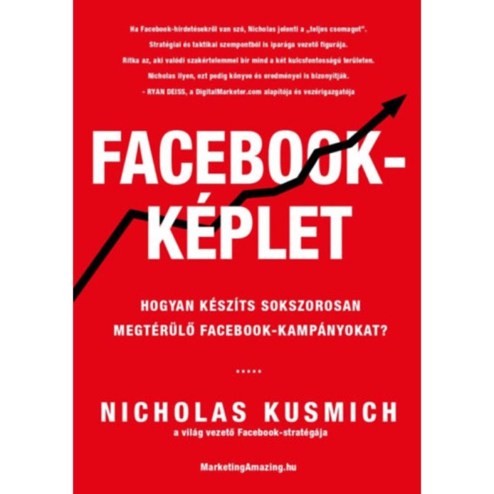 Facebook-k&eacute;plet - Hogyan k&eacute;sz&iacute;ts sokszorosan megt&eacute;r&uuml;lő facebook-kamp&aacute;nyokat? - Nicholas Kusmich