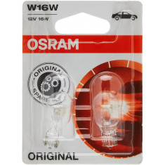 Set 2 becuri W16W Osram Original blister