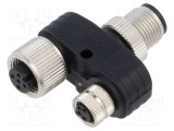 Adapter M12 DEGSON FY-M12A-05M-M12A-05F-S-0100