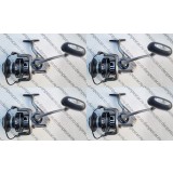 SET 4 Mulinete Crap Line Winder KK12000 cu tambur long-cast 0,40mm/260m