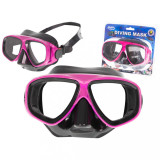 Ochelari de tip Masca pentru inot si scufundari pentru copii si adolescenti, dimensiune reglabila, culoare Roz, AVEX