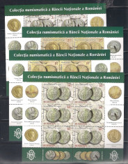 ROMANIA 2015 - COLECTIA NUMISMATICA A BNR - MINICOLI, MNH - LP 2087c foto