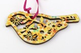 Cumpara ieftin Decoratiune Craciun - Bird-Flowers and Butterfly, 12x8cm | Active Learning Depozit Magazine