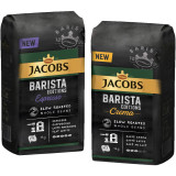 Set Cafea boabe Jacobs Barista Editions Espresso 1 Kg si Cafea boabe Jacobs Barista Crema 1 Kg