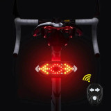 SEMNALIZARE bicicleta WIRELESS lampa lumini LED stop spate stanga dreapta