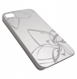 Husa tip capac Golla G1190 Liqd plastic argintiu + gri pentru Apple iPhone 4/4S