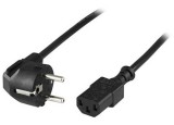 Cablu alim PC 10m 3x1mmp negru