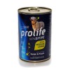 HRANA UMEDA PENTRU CAINI PREMIUM PROLIFE DOG ADULT SENSITIVE MEDIUM LARGE IEPURECARTOF 400GR 39681