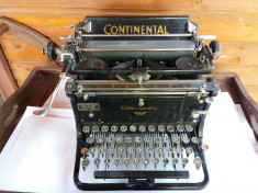 masina de scris CONTINENTAL foto