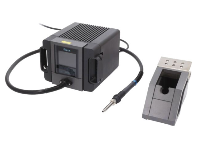 Stație de aer cald digitală QUICK 180W 100-450&deg;C ESD cu panou tactil