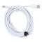 Cablu Date si Incarcare USB-C - USB-C OEM HD26, 30W, 3m, Alb