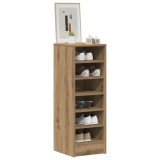 vidaXL Pantofar, stejar artizanal, 32x35x92 cm lemn prelucrat