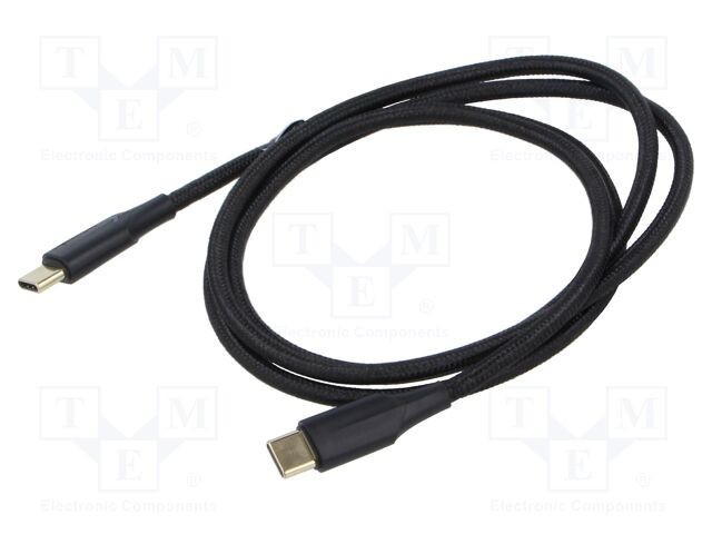 Cablu USB 2.0 USB C VENTION 1m negru