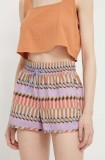 Billabong pantaloni scurti BILLABONG X ADVENTURE DIVISION femei, modelator, high waist