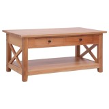 Cumpara ieftin Măsuță de cafea, 100 x 55 x 46 cm, lemn masiv de mahon