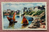 Constanta - Vederea Orasului de pe mare. Ilustrata color - Carte postala necirculata, datata 1930