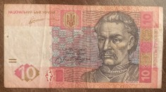 B11 34 - Bancnota foarte veche - Ucraina - 10 grivne - 2011