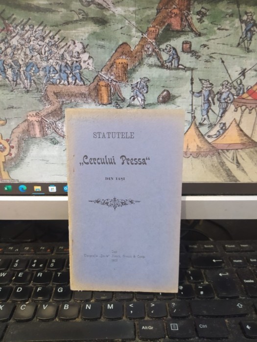 Statute Cerc ,,Pressa&quot; Iasi 1905
