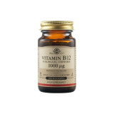 Vitamina B12, 1000 &micro;g Sublingual, 100 tablete, Solgar