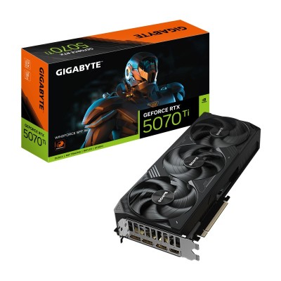 Placa Video GIGABYTE RTX 5070 TI WINDFORCE SFF 16GB GDDR7 foto