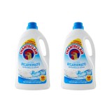 Set 2x Detergent lichid de rufe Chante Clair cu Bicarbonat, 2070 ml, 46 spalari