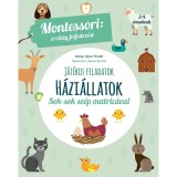 H&aacute;zi&aacute;llatok - A vil&aacute;g felfedez&eacute;se - J&aacute;t&eacute;kos feladatok sok-sok sz&eacute;p matric&aacute;val - Chiara Piroddi