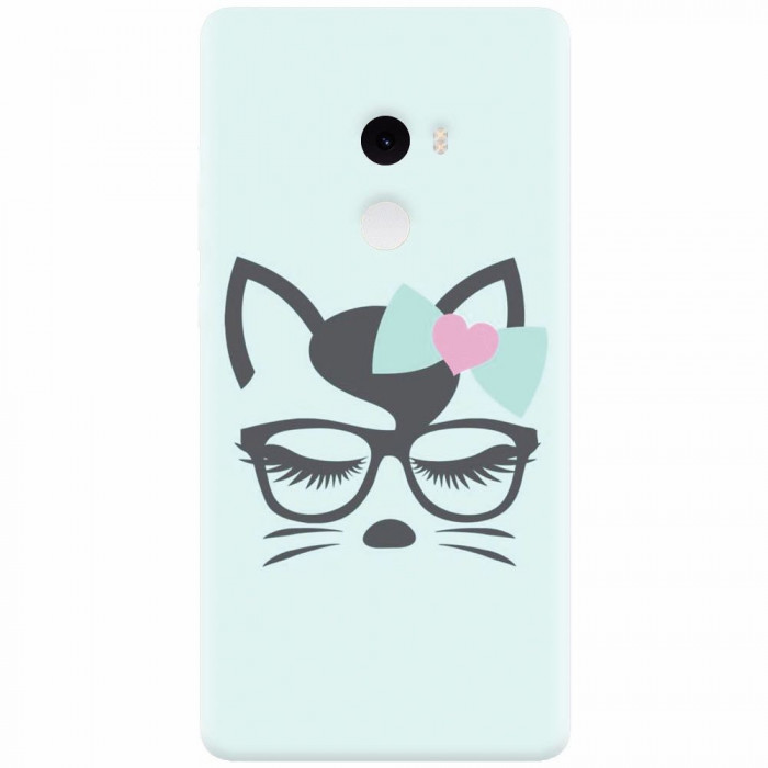 Husa silicon pentru Xiaomi Mi Mix 2, Angel Cat