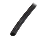 &Icirc;nvelitoare spirală PVC neagră 1m 8mm