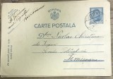 CP03 &bull; Carte postala veche Romania Vijnita Bucovina catre Absolvent Inginer Politehnica Timisoara, timbru uzual 4 Lei stampilat