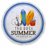 Cumpara ieftin Prosop de plaja The Best Summer, Oyo Concept, &Oslash;155 cm, policoton, multicolor