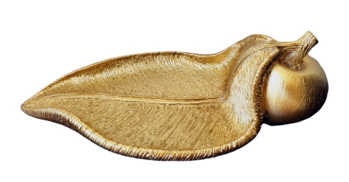 Platou Frunza, Auriu, 28 cm, DVCM07AU