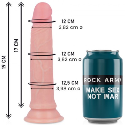 ROCKARMY - ROCKARMY LIQUID SILICONE PREMIUM AVENGER REALISTIC 19 CM -O- 3.98 CM foto